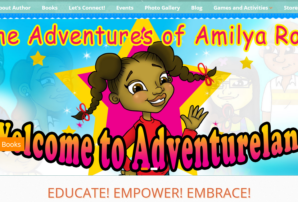 Amilya Rose Website powered by UNI Marketing Media Solutions