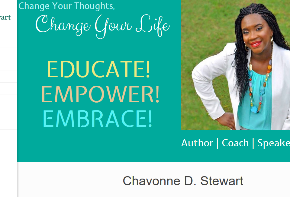 Chavonne D. Stewart Website powered by UNI Marketing Media Solutions