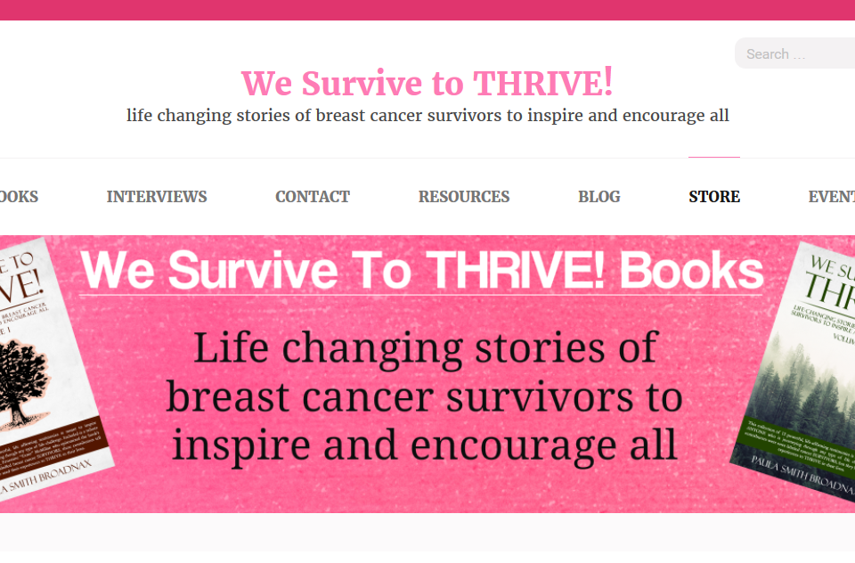 www.WeSurviveToTHRIVE.com